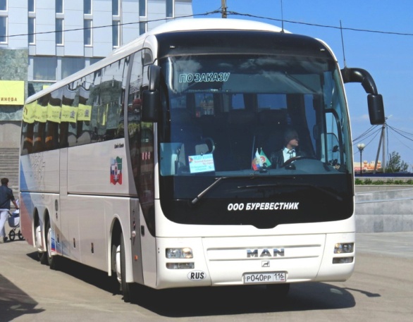 Туристический автобус MAN (57 мест)